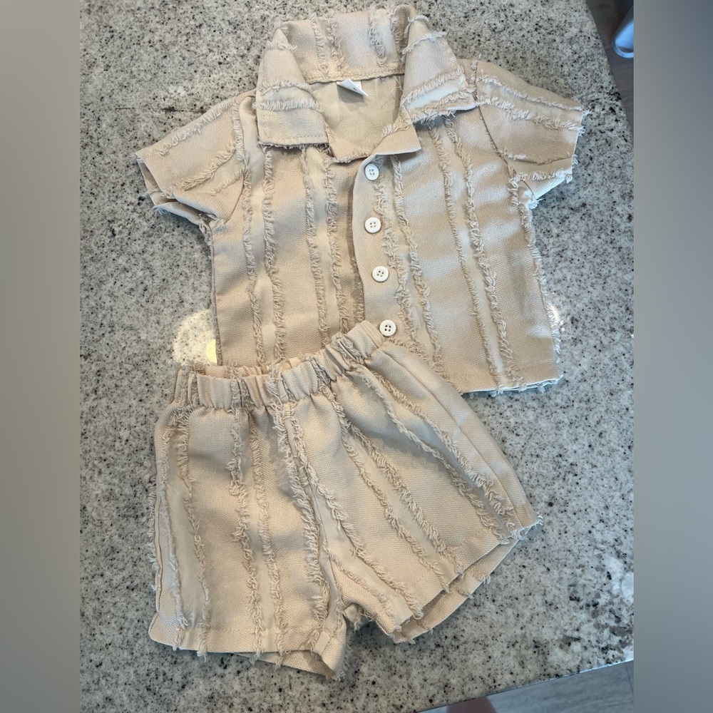 Baby boy outfit matching set 3-6 months